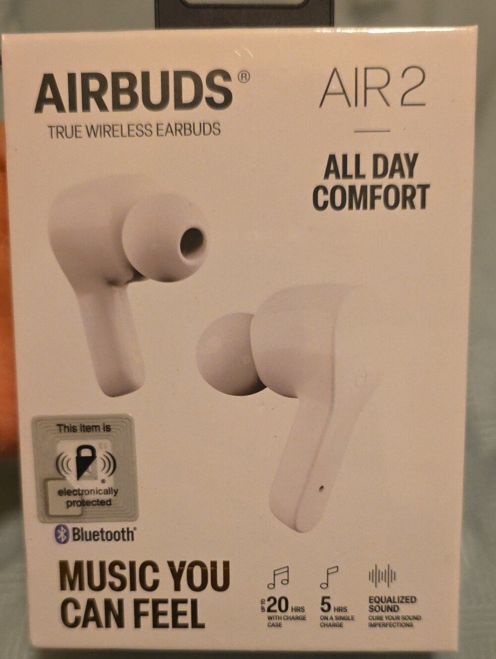 Airbuds AIR2 True Wireless Earbuds - White